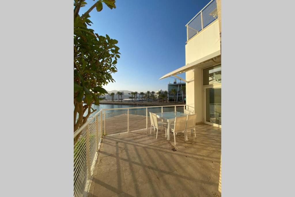 Haverim Ba'Lagouna Amazing Duplex 3Br Front Sea Lejlighed Eilat Eksteriør billede
